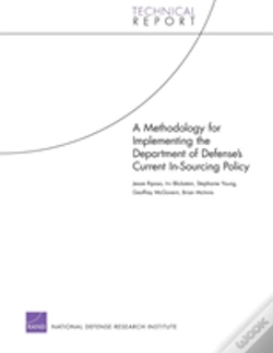 Capa do artigo A Methodology For Implementing The Department Of Defense'S Current In-Sourcing Policy