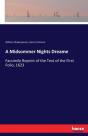 A Midsommer Nights Dreame - Preview