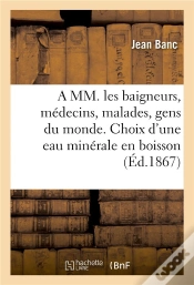 Capa do artigo A Mm. Les Baigneurs, Medecins, Malades, Gens Du Monde. Choix D