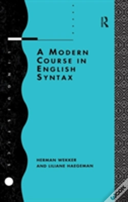 Capa do artigo A Modern Course In English Syntax