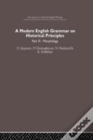 A Modern English Grammar On Historical Principles