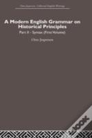 A Modern English Grammar On Historical Principles