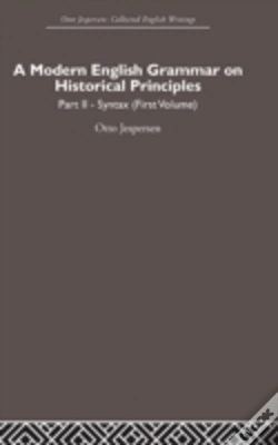Capa do artigo A Modern English Grammar On Historical Principles