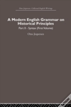 Capa do artigo A Modern English Grammar On Historical Principles