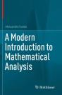 A Modern Introduction To Mathematical Analysis - Preview