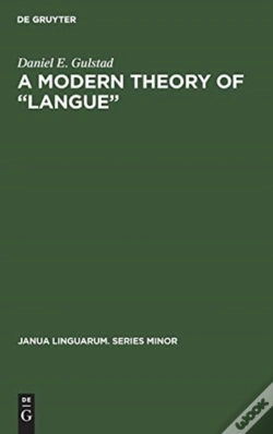 Capa do artigo A Modern Theory Of "Langue"