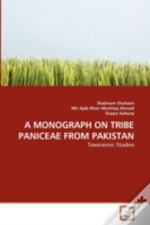 A Monograph On Tribe Paniceae From Pakistan