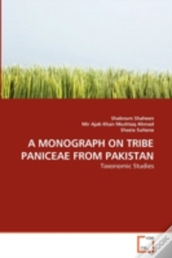 Capa do artigo A Monograph On Tribe Paniceae From Pakistan