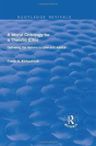 A Moral Ontology For A Theistic Ethic - Preview