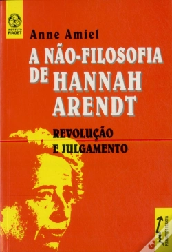 Capa do artigo A Não-Filosofia de Hannah Arendt