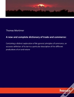 Capa do artigo A New And Complete Dictionary Of Trade And Commerce