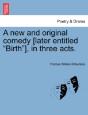 A New And Original Comedy (Later Entitle - Preview