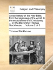 Capa do artigo A New History Of The Holy Bible, From Th