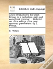 Capa do artigo A New Introduction To The Greek Tongue;