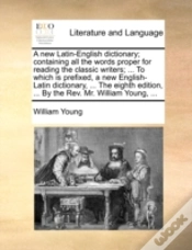 Capa do artigo A New Latin-English Dictionary; Containi