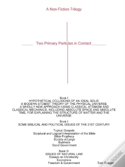 Capa do artigo A Non-Fiction Trilogy