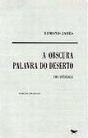 A Obscura Palavra do Deserto - Preview