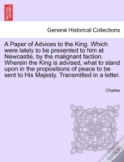 Capa do artigo A Paper Of Advices To The King. Which We