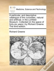Capa do artigo A Particular, And Descriptive Catalogue