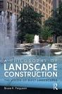A Philosophy Of Landscape Construction - Preview