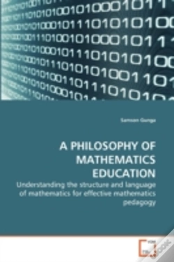Capa do artigo A Philosophy Of Mathematics Education