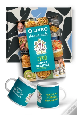 Capa do artigo A Pitada do Pai - O Livro da Sua Vida - Ed. especial wookemcaixa