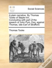 Capa do artigo A Plain Narrative. By Thomas Tooke Of St