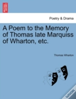 Capa do artigo A Poem To The Memory Of Thomas Late Marq