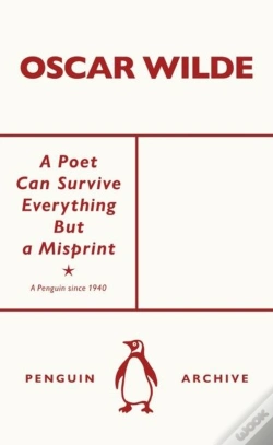 Capa do artigo A Poet Can Survive Everything But A Misprint