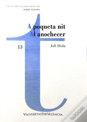 Capa do artigo A Poqueta Nit / Al Anochecer