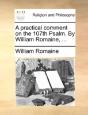 A Practical Comment On The 107th Psalm. - Preview