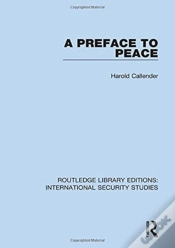 Capa do artigo A Preface To Peace