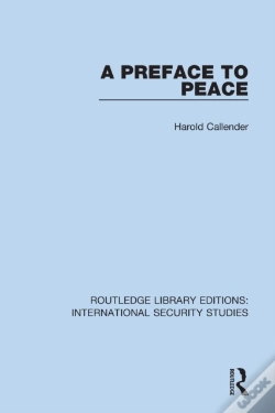 Capa do artigo A Preface To Peace