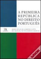 A Primeira República no Direito Português