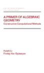 A Primer Of Algebraic Geometry - Preview