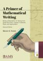 A Primer Of Mathematical Writing - Preview