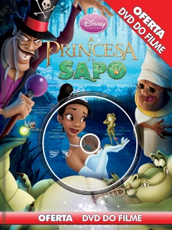 Capa do artigo A Princesa e o Sapo (Livro + Dvd-Vídeo)