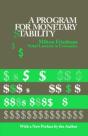 A Program For Monetary Stability - Preview