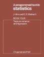 A Programmed Text In Statistics Book 4: Tests On Variance And Regression - Preview