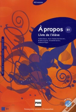 Capa do artigo À Propos B1 ; Livre De L'Élève + Cd Audio
