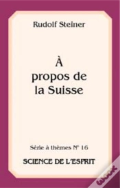Capa do artigo À Propos De La Suisse