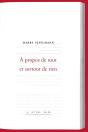A Propos De Tout Et Surtout De Rien - Preview
