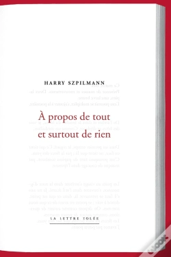 Capa do artigo A Propos De Tout Et Surtout De Rien
