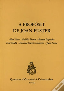 Capa do artigo A Propòsit De Joan Fuster