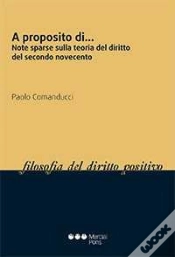 Capa do artigo A Proposito Di Note Sparse Sulla Teoria Diritto Secondo