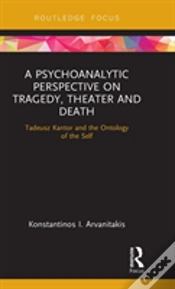 Capa do artigo A Psychoanalytic Perspective On Tragedy, Theater And Death