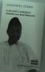 A Quand L'Afrique? Entretien Avec Rene Holenstein - Preview