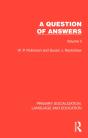 A Question Of Answers - Preview