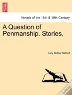 Capa do artigo A Question Of Penmanship. Stories.