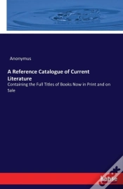 Capa do artigo A Reference Catalogue Of Current Literature